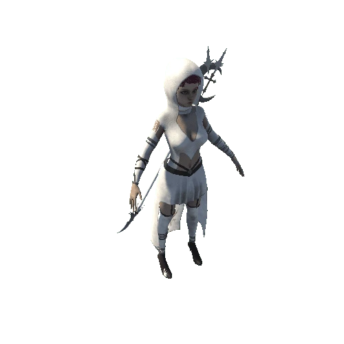 Nun Girl Base Mesh Skin4